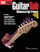 HAL LEONARD GUITAR TAB MANUSCRIPT PAPER